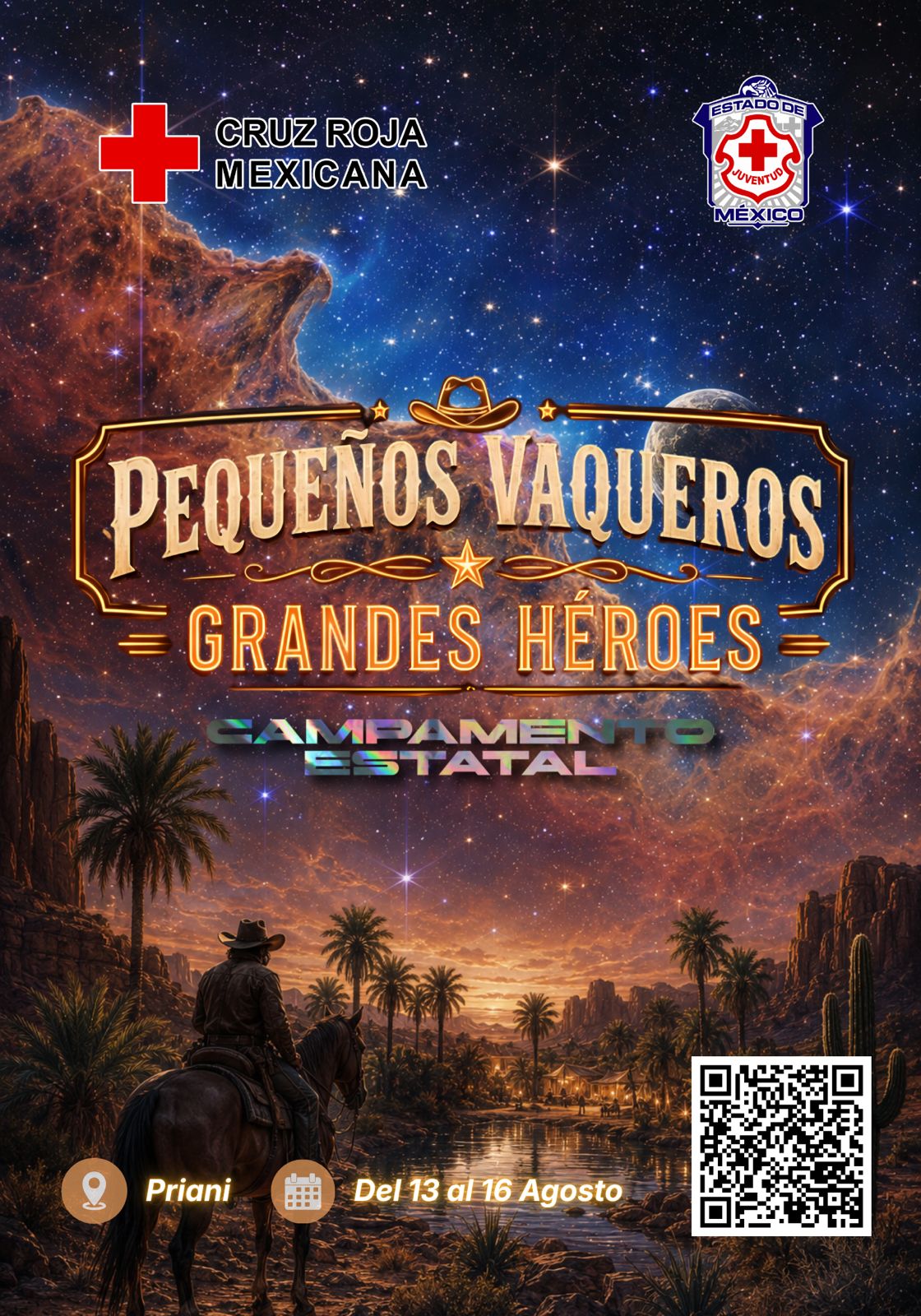 Campamento Estatal de Juventud  "Pequeños Vaqueros Grandes Héroes"